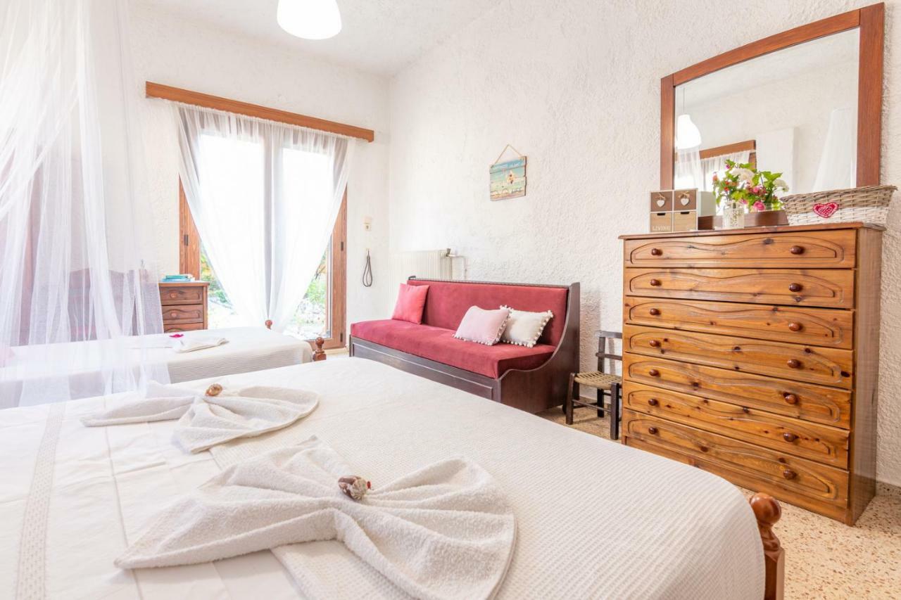 Villa Elias Maro House Avdou Esterno foto