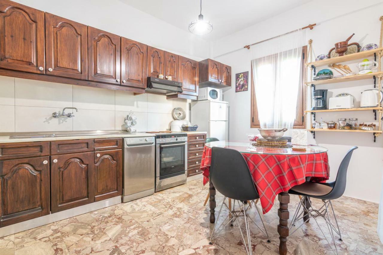 Villa Elias Maro House Avdou Esterno foto